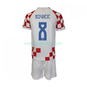 Kroatië Kovacic 8 Kind Thuis Tenue World Cup 2022